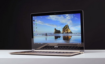 Дисплей и углы обзора ноутбука Acer SWIFT 7