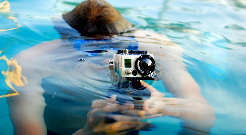 Подводная съемка с помощью экшен-камеры